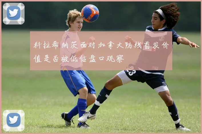 科拉希纳茨面对加拿大防线首发价值是否被低估盘口观察