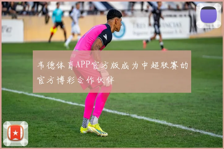 韦德体育APP官方版成为中超联赛的官方博彩合作伙伴